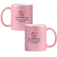 Спри да се лекуваш в Интернет! — Глитер чаша - Розова