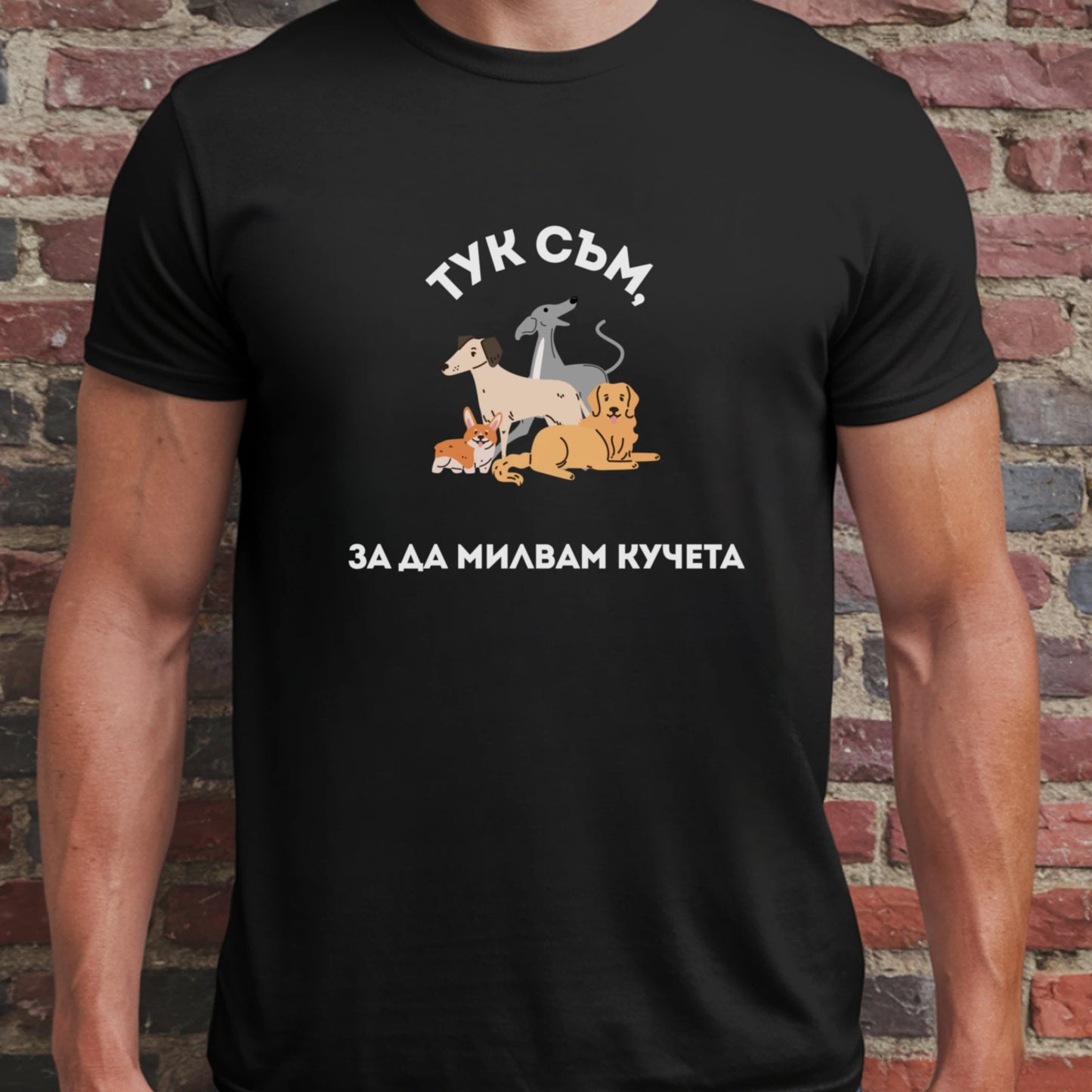 Тук съм, за да милвам кучета